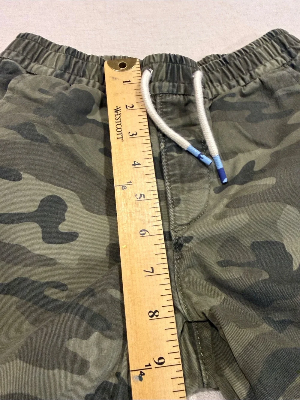GAP Camo Pull-On Shorts in Olive Green